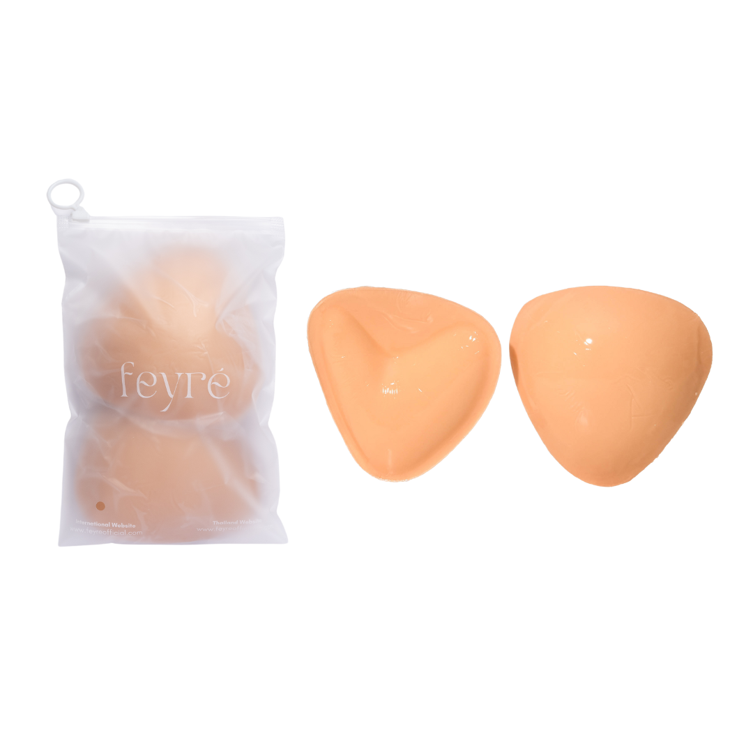 double-sided silicone adhesive heart triangle shape