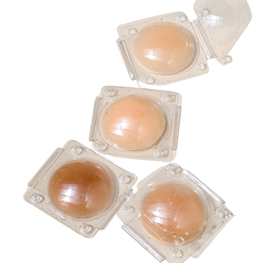Non-Adhesive Opaque Nipple Covers Reusable Up to 100+ Times – Feyre